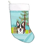 Carolines Treasures BB1627CS Christmas Tree & Tricolor Corgi Stocking. Fixed Price $28.76.