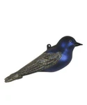 Purple Martin Blown Glass Handcrafted Bird Christmas Ornament Nib Cobane. Fixed Price $23.99.