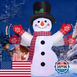 Comin 8 Ft Christmas Outdoor Decorations Snowman Shaking. Fixed Price $137.91.