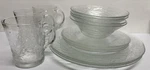 Arcoroc Christmas Holly Tree Dish Set Dinner Plates Salad Bowls Mugs 13 Pcs Usa. Fixed Price $31.95.