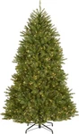 National Tree 7 Foot Pre-lit Artificial Christmas White Lights Stand. Fixed Price $99.98.