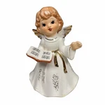 Homco Vintage Angel Figurine 5206 Japan Christmas Choir Singer Gold Mcm Decor. Fixed Price $22.30.