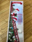 Super Climbing Santa Stepping Mr. Christmas Figurine Holiday Decor 43IN Tall. Fixed Price $112.01.