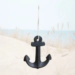 Anchor Christmas Ornament 3.5" Dark Grey Nautical Beach Coastal. Fixed Price $16.95.
