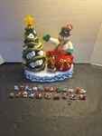 Avon Advent Snowman Christmas Countdown Tree Light Sound Parts/repair. Fixed Price $79.99.