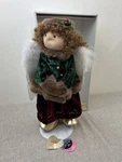 Vtg Little Souls Holiday HO1LY 14 Doll W/stand & Box Kurt Adler 2004 Christmas. Fixed Price $24.48.