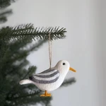 Seagull Ornament, Christmas Felt Ornament.... Fixed Price $21.94.