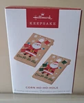 Hallmark Keepsake Corn Ho-ho-hole Christmas Ornament 2-PCS Set New 2025. Fixed Price $12.50.