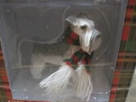 Schnauzer Christmas Ornament Sandicast Sandra Brue Nip. Fixed Price $12.95.