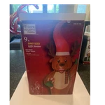 Home Accents Holiday 9 Ft Led Inflatable Illuminated Reindeer Indoor/outdoor. Fixed Price $17.49.