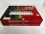 2 Vintage Kmart 1980S Crystal Miniature Christmas Lites Lights Set Clear New Nib. Fixed Price $18.00.