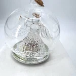 Sorelle Christmas Light Up Color Change Angel Glass Globe Ornament With Battery. Fixed Price $18.74.