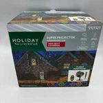 Projector Holiday Living Indoor-outdoor Christmas 7 Light Functions & Remote New. Fixed Price $29.99.