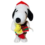 Gemmy Peanuts Snoopy & Woodstock 13" Read. Fixed Price $14.99.