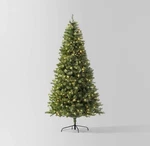 9FT Pre-lit Led Alberta Spruce Artificial Christmas Tree Warm Lights Wondershop. Fixed Price $200.00.