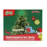 Mr. Christmas Grinch Animated Tree Topper Moving Sleigh Lit Star Seuss. Fixed Price $39.95.