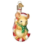 Old World Christmas - Mouse Ornament 12637. Fixed Price $19.99.
