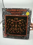 Halloween Sculpture Pumpkin Orange Lights Outline Indoor. Fixed Price $8.00.