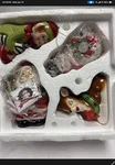 Mr Christmas Follow The Magic Light Up Ceramic Ornaments Santa Elf Reindeer New. Fixed Price $69.99.