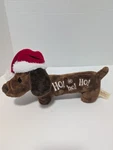 Collectors Choice Santa Hat Dachshund Dog Plush 11 Christmas. Fixed Price $31.94.