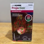 Gemmy Led Lightshow Projection Kaleidoscope Red Green Holiday Projector 0585908. Fixed Price $16.19.