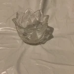 Mikasa Christmas Story 600/594 Candle Holder 3-1/4" Vintage (#57) Damaged Box. Fixed Price $16.16.