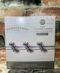 Wondershop 10FT 448 Multicolor Led Mini Lights Christmas Garland Black Wire Nib. Fixed Price $39.99.