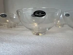 Brand New Gallerie Luigi Bormioli 4 Piece Glass Bowl Set 5 1/2 Wide. Fixed Price $14.95.