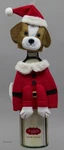 Christmas Nicholas Square Puppy Dog Wine Bottle Cover Nwt. Fixed Price $27.99.