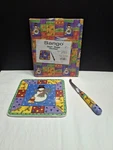 Sango Sweet Shoppe Christmas Cheese Tray With Knife Sue Zipkin Box. Fixed Price $13.84.