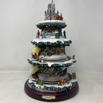 Bradford Exchange Disney 75-CHARACTER 16IN Tabletop Tree Multicolor. Fixed Price $52.00.