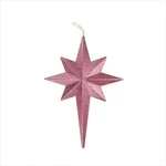 Northlight 20 In. Bubblegum Pink Glittered Bethlehem Star Christmas Ornament. Fixed Price $7.84.