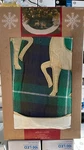 Allen Roth 56-IN Ar Plaid Deers Traditional Christmas Tree Skirt. Fixed Price $42.99.