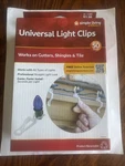 New 50 Universal Christmas Holiday Party Light Clips, Gutter Shingle & Tile. Led. Fixed Price $10.06.