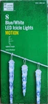 Home Accents Lightshow 7 Ft 8 Motion White Blue Led Christmas Icicle. Fixed Price $28.99.