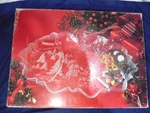 Mikasa Christmas Story Divided Relish Dish Platter 17 1/4"- Germany. Fixed Price $29.95.