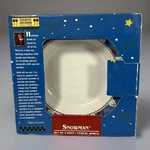 Sakura Debbie Mumm Snowman Soup Cereal Bowls SET/4 The Word Nib Vintage. Fixed Price $31.99.