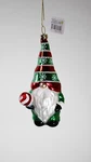 Nwt Large Hand Blown Glass Gnome Christmas Tree Ornament By Roman, Inc. 5" High. Fixed Price $18.99.