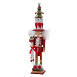 Kurt Adler Hollywood Nutcracker, Red & Green Tree Hat, 15IN. Fixed Price $34.90.