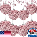 Sratte 8 Pcs Valentine Ball Ornaments Artificial Pinecone Hanging. Fixed Price $33.58.