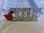 Holiday Living Christmas Joy Stained Glass Tea Light Candle Holder Angel. Fixed Price $14.95.