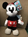 Disney Animated Mickey Mouse Plush Dancing Musical Christmas Toy 13IN Nwt. Fixed Price $32.95.