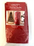 Standing Christmas Tree Bag 90X56" Drawstring Closure & 2 Handles Fits 7.5'. Fixed Price $9.99.