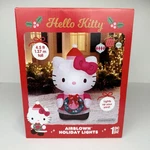 Gemmy Airblown Inflatable Hello Kitty Holding Christmas Reef 4.5" Tall Brand New. Fixed Price $45.00.