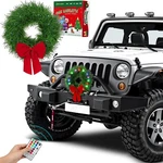 Moveland Rgb Led Christmas Car Wreath - 16 Colors Changeable Artificial W.... Fixed Price $40.45.