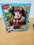 Disney 5 Ft. Inflatable Christmas Mickey Mouse (119290). Fixed Price $59.99.