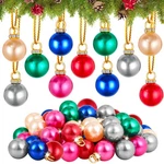 Uxorsn 66PCS Mini Christmas Balls Red, Green, Rose Champagne, Blue, Gray. Fixed Price $8.97.