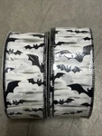 50 Yd Halloween Glitter Bats Wired 2.5 Inch Ribbon Holiday Pack Decorating. Fixed Price $29.99.