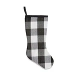 Buffalo Plaid Stocking Black/white Checkers Checkered Xmas Holiday Time. Fixed Price $9.99.