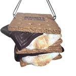 Kurt Adler Hershey's S'mores Ornament Resin Hersheys Smores Camping Christmas 2". Fixed Price $7.73.